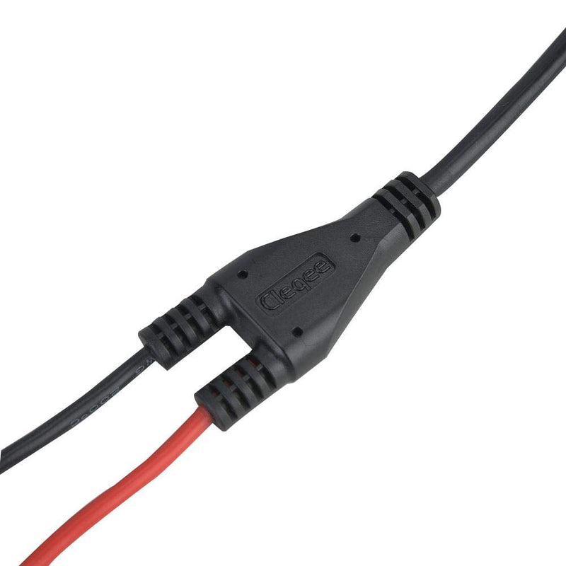 BNC Male to Banana Plug P1203 Coaxial Cable Oscilloscope Test Lead 120 cm + 8 Pieces Silicone Protective Circles