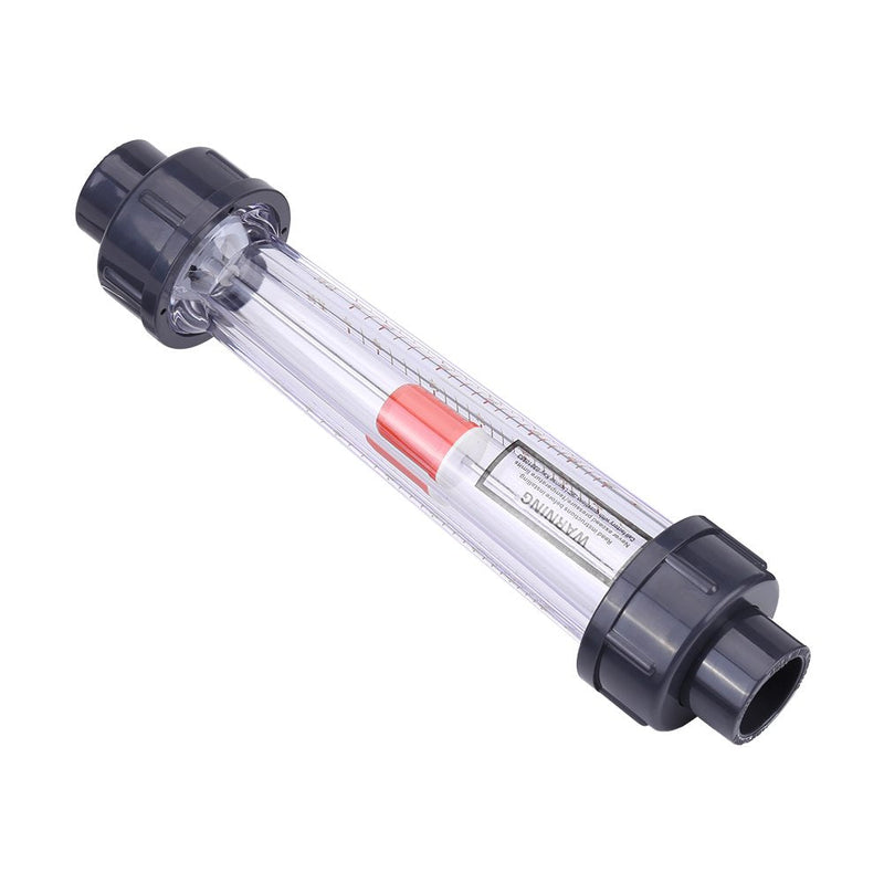 [Australia - AusPower] - 100-1000L/H Rotameter Plastic Tube Type Water Liquid Flow Meter LZS-15 for DN15 1/2" Tube 