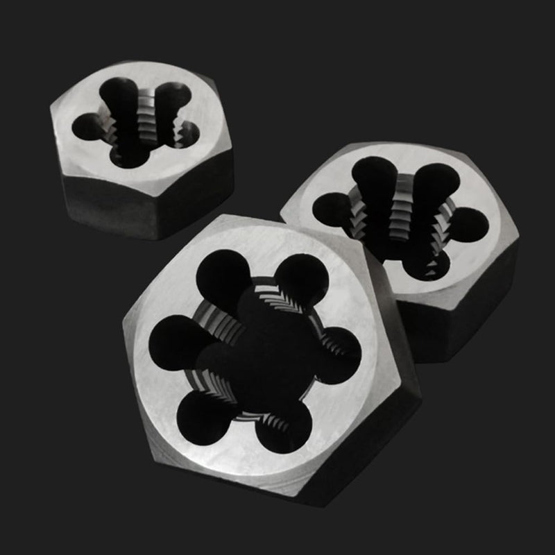 [Australia - AusPower] - 3/4" 18NPT Round Die Machine Thread Right Hand Tap Die Carbon Steel Manual Pipe Thread Kit Screw Thread Die Hex Pipe Template 3/4-14npt 1PCS 