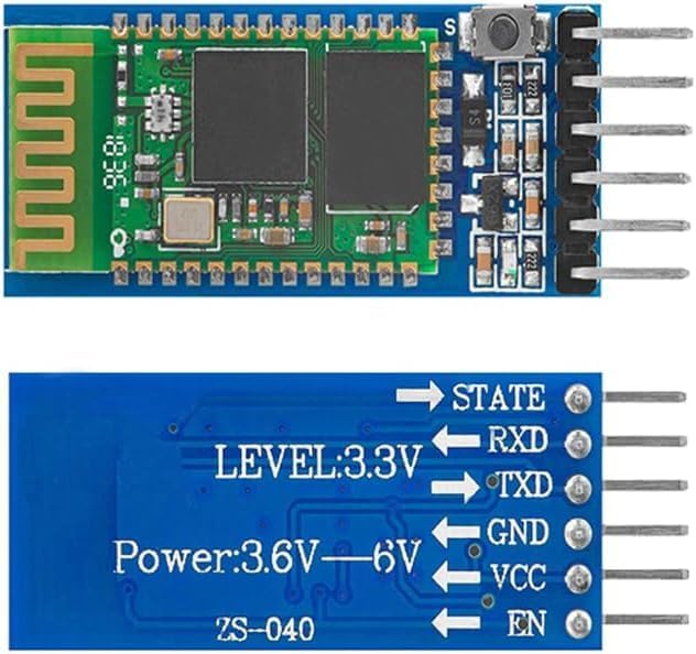 Bluetooth HC Module 05 Transceiver RF Wireless TTL Series Pack of 3 | Compatible with Arduino and Raspberry Pi