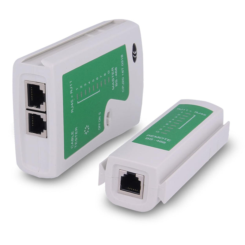 [Australia - AusPower] - LAN Network Tester RJ45/RJ11/RJ12, ISDN, Cat 5/5e/6 Cable, with Case 