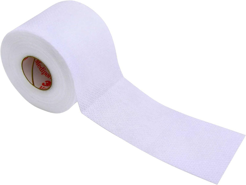 [Australia - AusPower] - 3M Healthcare Corp Medipore Hypoallergenic Soft Cloth Surgical Tape 2" X 10 Yds, White, Excellent Adhesion, Water Resistant, Each 