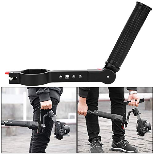 Gimbal Hand Grip, Lanyard Sling Extension Bracket Monitor Flash Mount Handle Extender Compatible for DJI Ronin-S Zhiyun Crane2 Handheld Gimbal Stabilizer(for Ronin-S)