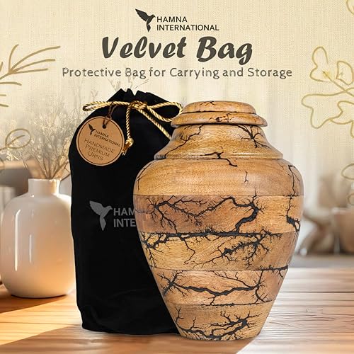 Small Dog Cremation Urn for Ashes, Pet Memorial Keepsake Urn with Paw and Heart Design, Black Resin Dog Urn for Small Pets, 30 Cubic Inches