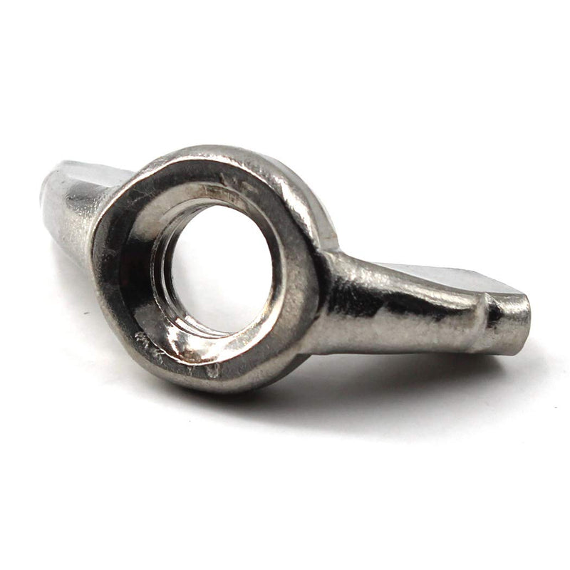 [Australia - AusPower] - M3(1/8")304 Stainless Steel Butterfly Wing Nut Set DIN315 Hand Twist Tighten Hardware Nut Fasteners Parts(20PCS) M3 