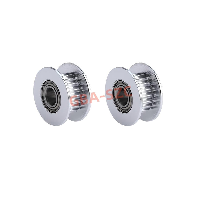 [Australia - AusPower] - GT2 Idler Pulley 20 Teeth Bore 5mm for 3D Printer 6mm Width GT2 Timing Belt. (10pcs) 20-5-Teeth-for 6mm 