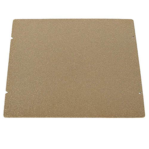 Toaiot MK52 Magnetic Platform 3D Printer Heat Bed Double Sided Textured Pei Spring Powder Coated Steel Sheet Build Plate for Reprap Prusa i3 MK3 MK2.5