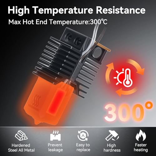 0.2mm Ceramic Hotend for Snapmaker U1,High Temperature Extruder Print Head