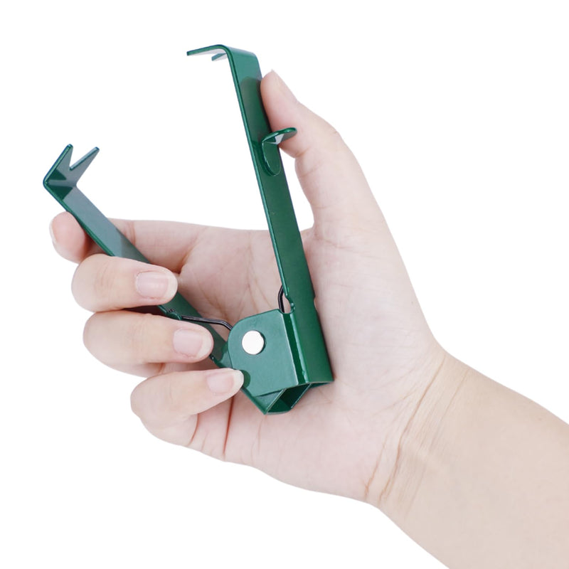 [Australia - AusPower] - Metal Leaf Thorn Stripper Tool,Rose Stripper Tool, Rose Removing Burrs Pliers & Garden Green 