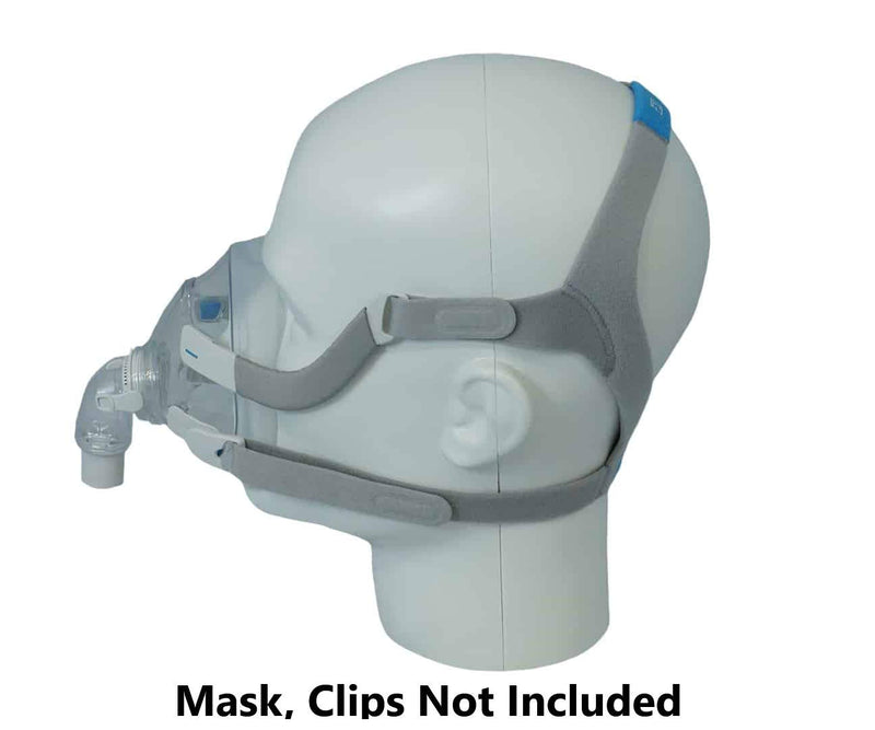 [Australia - AusPower] - CPAP Headgear Strap Compatible w/ResMed AirFit F20 – Adjustable CPAP Mask Strap for a Secure Fit – F20 Headgear Replacement for Great Sleep Therapy (Mask, Clips Not Incl) 