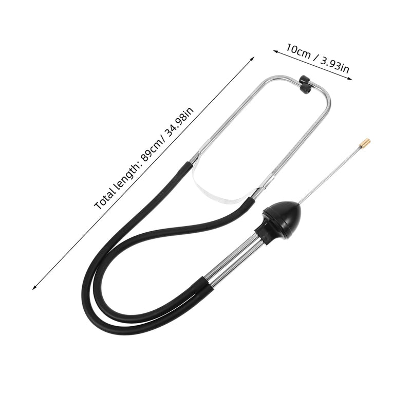 [Australia - AusPower] - Water Leakage Detector Water Flood Sensor Guage an Hose Pressure Test Underground Leak for Testing 89.00X10.00X4.00CM Black 