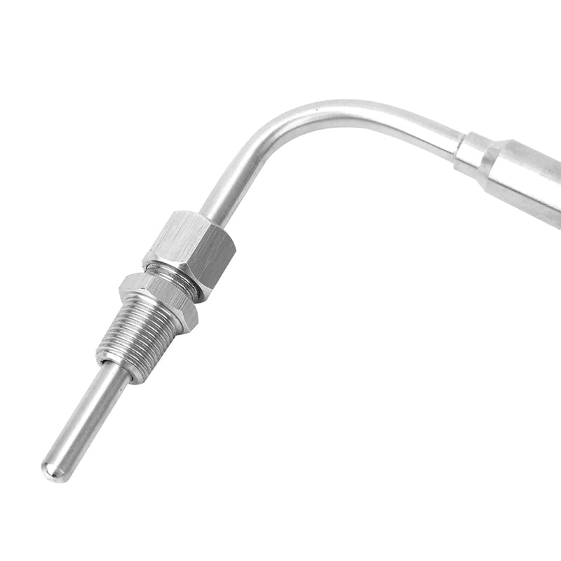 [Australia - AusPower] - K Type Thermocouple Probe, PT 1/8 Thread Temperature Sensor, Temperature Probe, Measuring Range of 0-1250 ℃, with 1 M Cable 