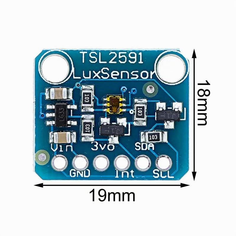Digital Light Sensor MRS093A DC 3.3V/5V TSL2591 Digital Light Sensor I2C for AVR STM32