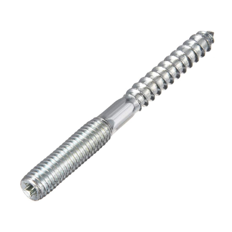 [Australia - AusPower] - uxcell M8 Hanger Bolts Length 3-1/8"(79mm) Double Headed Bolts Self-Tapping Screw 8mm Wood Joint Furniture Legs 8pcs M8x79mm 8 