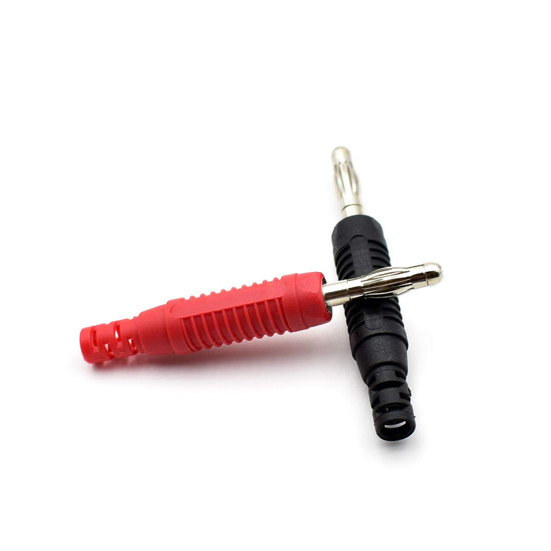 [Australia - AusPower] - 2Pcs Multimeter Test Lead Extension Male to Female Connector 4mm Banana Plug to Jack Heavy Duty 14AWG Silicone Wires Meter Leads Probes 6 Feet 2Pcs-Length of 6 Feet 