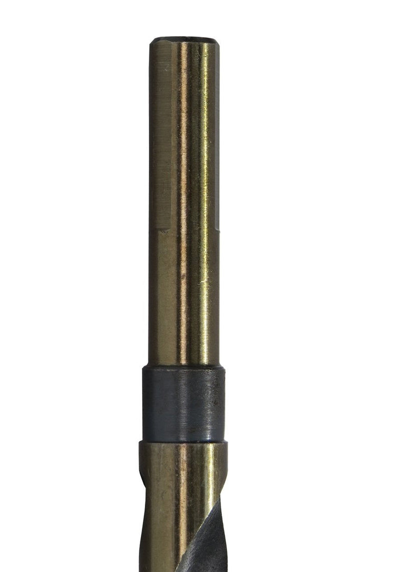 [Australia - AusPower] - Drill America - KFDRSD3/8X5/8 5/8" Reduced Shank High Speed Steel Black & Gold KFD Drill Bit with 3/8" Shank, KFD Series 5/8" 