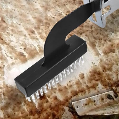 KOVEN 4 Pcs Reciprocating Saw Cleaning Set Wire Rust Remover Tool, for Cement Floor Tile Mud Rust and Stain Removal