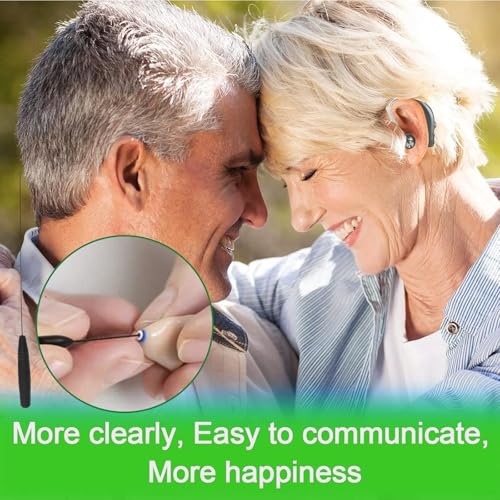 10 Piece Hearing Aid Cleaning Kit – Reusable Ear Wand, Hearing Aid Brushes, Easy to Use, Durable and Convenient for Maintenance