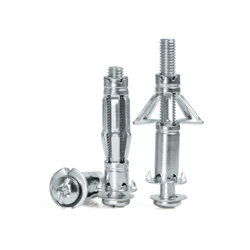 [Australia - AusPower] - Walfront 42PCS M4~M6 Stainless Steel External Hex Expansion Bolt Plasterboard Screw Combination Kit Hand Tool Accessory for Industry, Expansion Series 