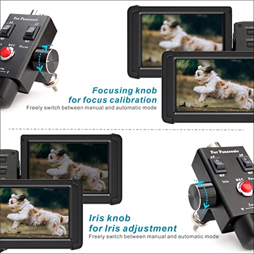 Camcorder Zoom Controller, Remote Control Zoom/Iris/Focus.