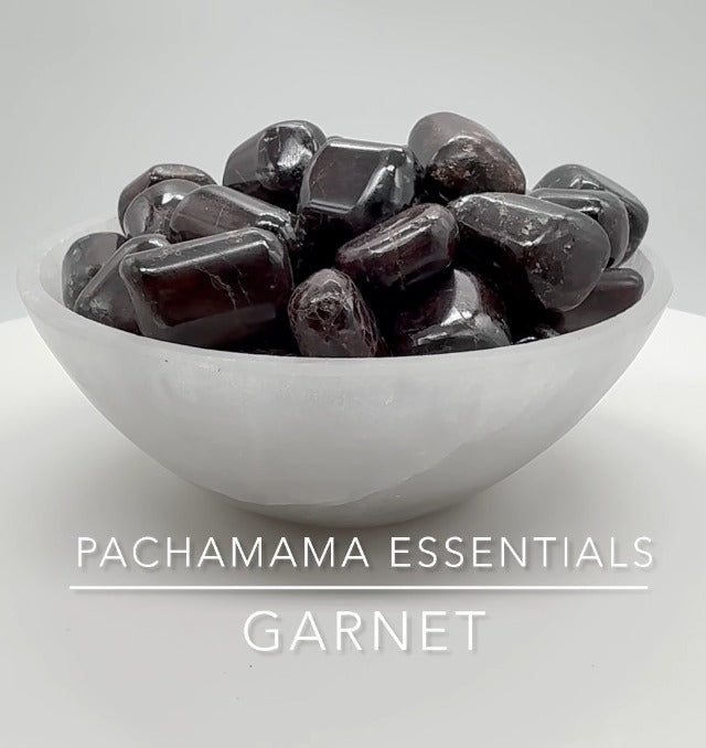 Garnet Tumbled Stone - Healing Stone - Crystal Healing - 20-25mm (1) 1