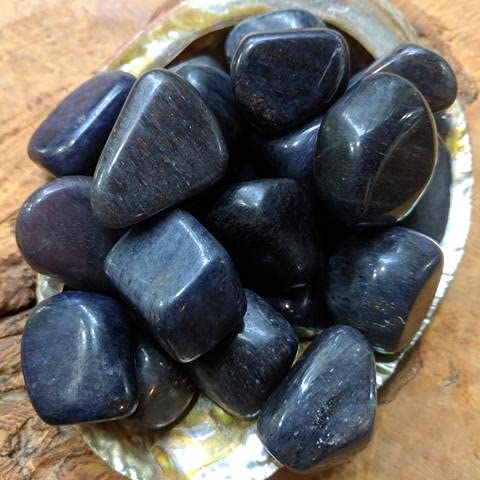 Pachamama Essentials Blue Aventurine Tumbled - Healing Stone (1)