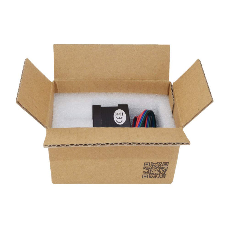 [Australia - AusPower] - Nema 17 Pancake Stepper Motor 45.33oz-in 34mm 1.2A Bipolar 1.8 Degree 4-Lead for 3D Printer XYZ Axis CNC Extruder 1.3" body length 45oz-in holding torque 