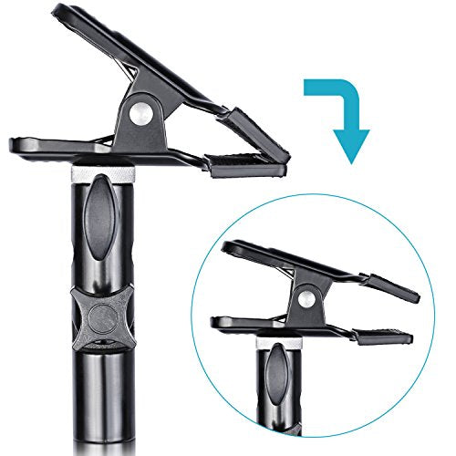 NEEWER 2 PCS Photo Studio Heavy Duty Metal Clamp Holder for Reflector CL-02 (2 Pack)