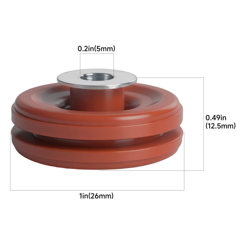 (3-Pack) KA56GR560 Furnace Inducer Motor Grommet, Compatible with Carrier, Bryant & Payne Furnaces 310AAV024045AAJA, 310AAV024045ABJA, 310AAV024070AAJA, for HVAC Furnace Draft Inducer Motors