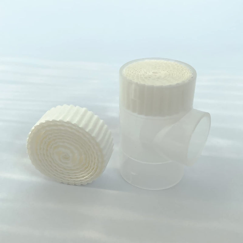[Australia - AusPower] - TICOMI Tracheotomy Humidifier, Heat Moisture Exchanger, HME for Suitable for Tracheostomy, EO Sterilization, 12 per Box 