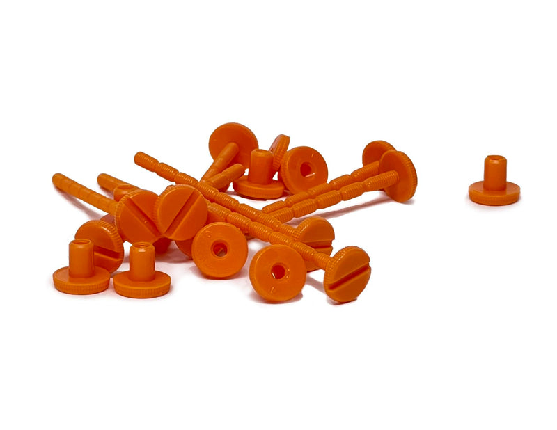 Andymation Snap Screws Orange for Binding Animated flipbooks Together