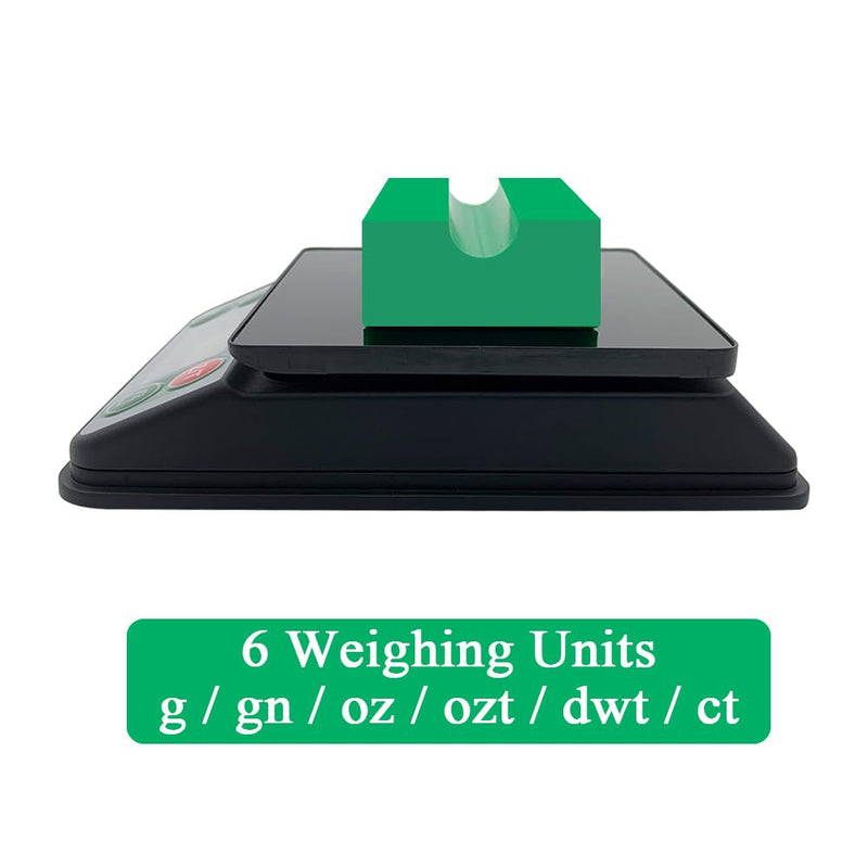 [Australia - AusPower] - Arrow Scale with Arrow Holder, Arrow Grain Scale, Easy to Read, 3086 Grains x 0.1gn, 200 Grams by 0.01g, Large Backlight Display, 6 Weighing Units, Included Calibration Weight, Batteries 