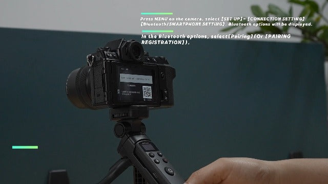 Remote Control for Fujifilm Camera, USB-C Rechargeable Wireless Shutter Black Display Remote Control for Fujifilm