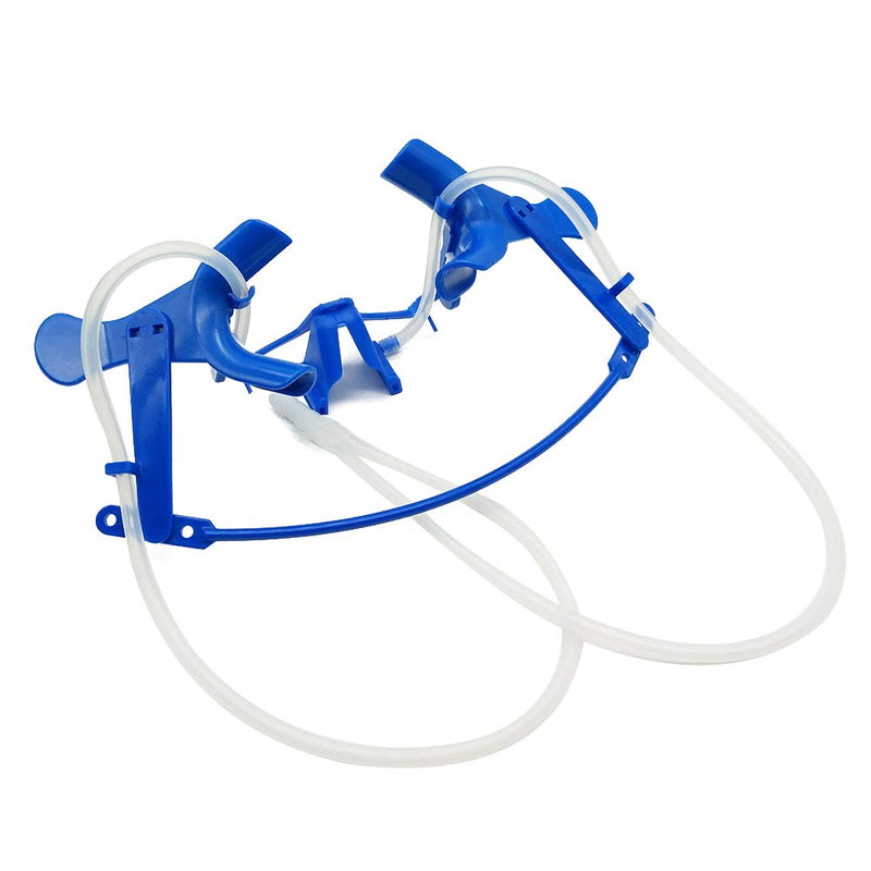 [Australia - AusPower] - Sino Dental Oral Dry Field System Nola Retractor,Orthodontic Teeth Whitening Cheek Retractor,Autoclavable Dental Mouth Opener,Disposable Dental Lip Cheek Retractor for Mouthguard (Blue) blue 