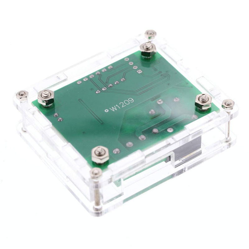 [Australia - AusPower] - HiLetgo 2pcs W1209 with Case 12V DC Digital Temperature Controller Board Micro Digital Thermostat -50-110°C Electronic Temperature Temp Control Module Switch with 10A One-channel Relay and Waterproof 