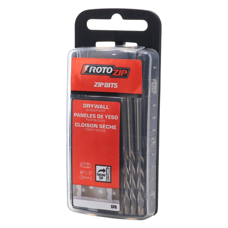 [Australia - AusPower] - Roto-Zip 1/8" Guide Point Drywall Router Bits for Cutout Tools (16-Pack) 