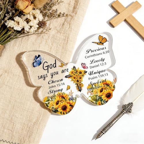 Sunflower Gifts for Women Spiritual Gifts for Women Christian Stuff