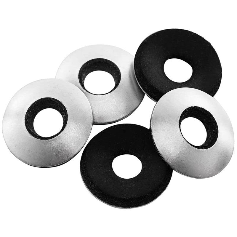 [Australia - AusPower] - #14 x 1" OD Stainless Steel EPDM Bonded Sealing Neoprene Rubber Washers, 50 PCS #14 x 1" 