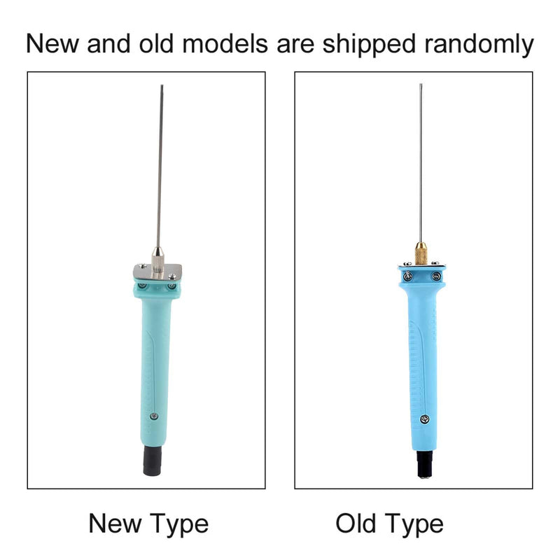 [Australia - AusPower] - Kuuleyn Electric Styrofoam Cutter, AC110-240V 10 cm Needle Type Electric Hot Wire Foam Cutter Pen Tool with Power Supply for Art Model Making (EU Plug) EU-Stecker 