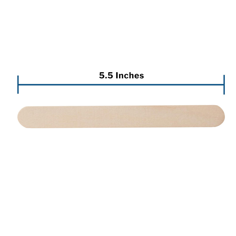 [Australia - AusPower] - McKesson Tongue Depressor, Sterile, Wooden, Individually Wrapped, Junior, 5 1/2 in, 100 Count 