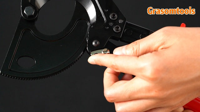 Ratchet Cable Cutter, Ratchet Cutter and Wire Cable Cutter, Cuts up to 240mm², HS325A Heavy Duty Aluminum and Copper Ratchet Cable Cutter