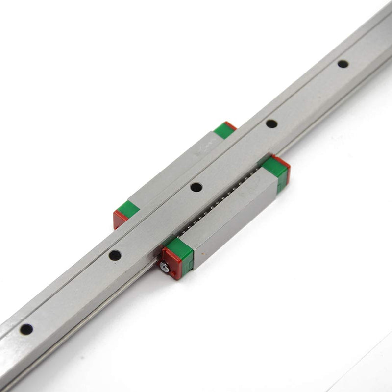 [Australia - AusPower] - 300mm MGN15 Linear Rail Guide with MGN15H Carriage Block for DLP UV 3D Printer and CNC Machine 300mm Rail+MGN15H 