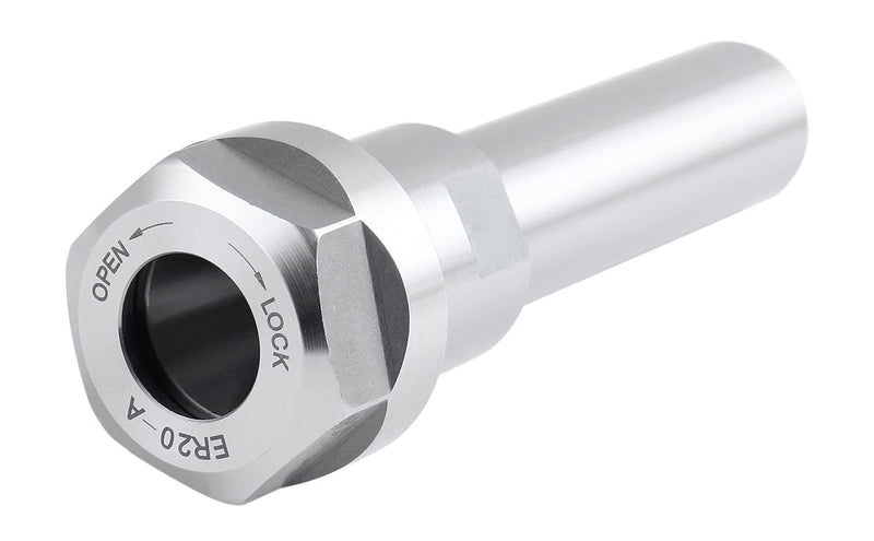 [Australia - AusPower] - Accusize Industrial Tools ER20 Collet Chuck Extension Rod, 2.50 in. Shank Length, 3/4 in. Straight Shank Alloy Steel, 0223-0210 