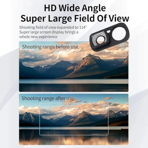 Wide Angle Lens for Insta 360 Luna Ultra