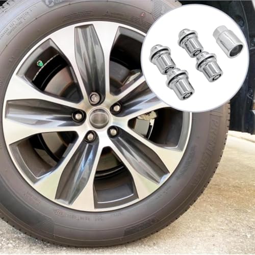 Van SanShao M12 x 1.5 chrome wheel lock lug nuts set, 00276-00900