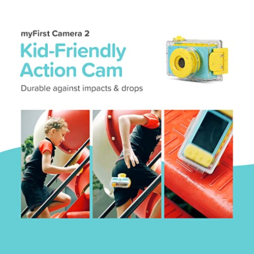 myFirst Camera 2 - Kids Action and Underwater Camera, 8MP 1080P HD Video Blue