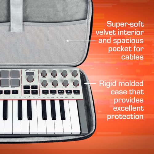 ANALOG CASES Case For Akai MPK Mini IV - Custom-Fitted PULSE Hard Case