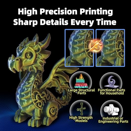 IdeaFormer 2 x 0.6 mm H2D Extruder Hotend Set with Silicone Sock Hardened Steel Nozzle for Bambu Lab, H2D Print Head Hotend for Bambulab H2D H2S Combo