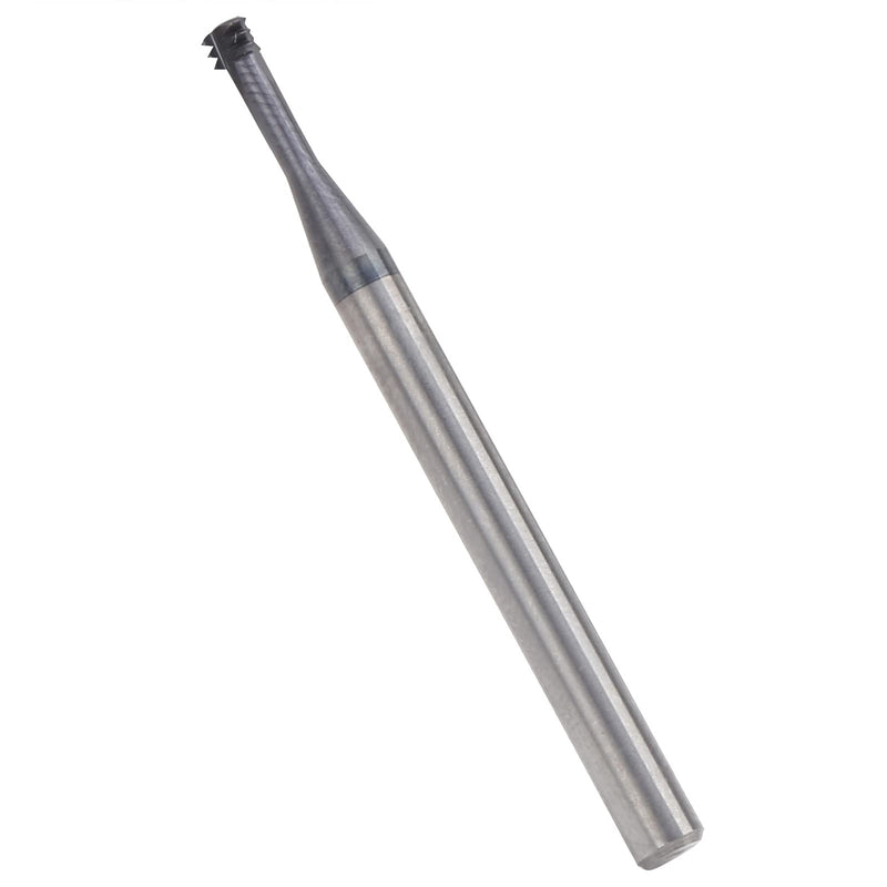 Cutting Cutter, 3-Tooth Metric 60° Tungsten Steel Thread Cutter, M4 x 0.7 x D4 x 50, Can Be Used for Aluminum, Copper, Stainless Steel, Alloy Steel