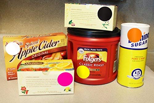 ChromaLabel 1.50 Inch Round Label Permanent Color Code Dot Stickers, 500 Labels per Roll, White